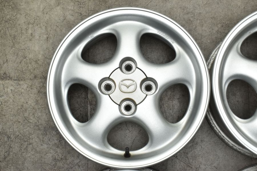 程度良好品】マツダ NB ロードスター 純正 14in 6JJ +40 PCD100 4本