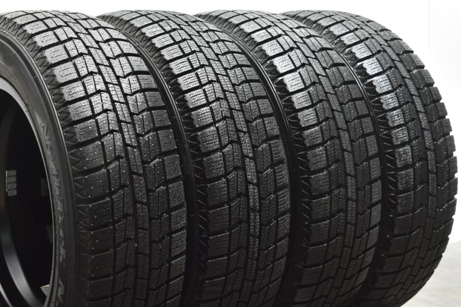 バリ溝 美品】 AZANE 15in 5.5J +42 PCD100 オートバックス ノーストレック N3i 175/65R15 アクア ヴィッツ  スイフト イグニス フィット 中古 スタッドレスタイヤホイールセット | パーツ販売ナンバーワン