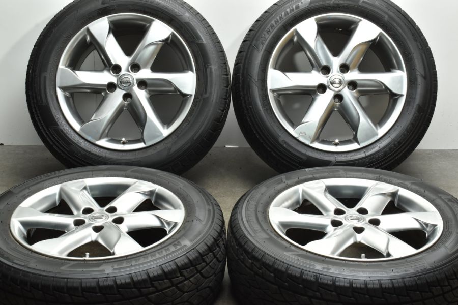 程度良好品】ニッサン Z51 ムラーノ 純正 18in 7.5J +50 PCD114.3 ナンカン NK UTILITY SP-7  225/65R18 ノーマル戻し 車検用 中古 タイヤホイールセット | パーツ販売ナンバーワン