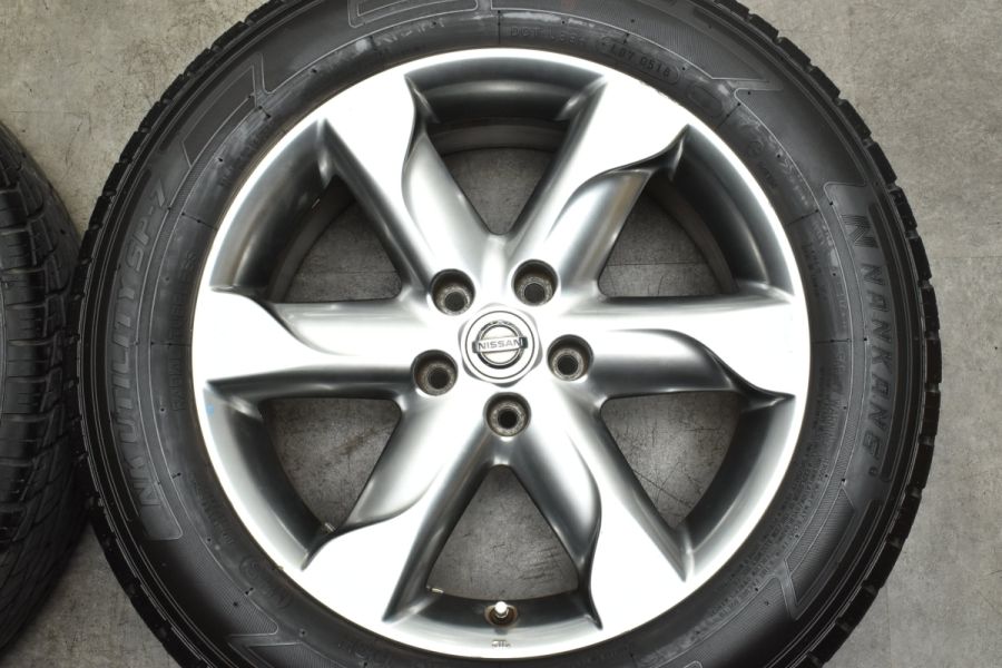 程度良好品】ニッサン Z51 ムラーノ 純正 18in 7.5J +50 PCD114.3 ナンカン NK UTILITY SP-7 225/65R18  ノーマル戻し 車検用 中古 タイヤホイールセット | パーツ販売ナンバーワン