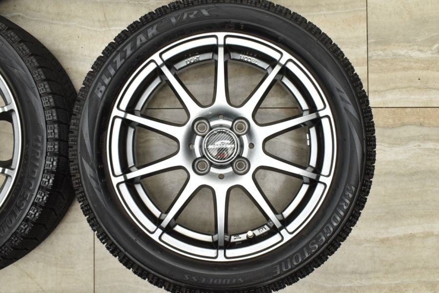 【バリ溝・送料無料】165/55R15ブリヂストン VRX2 バリ溝4本セット バリ溝・送料無料】165/55R15ブリヂストン VRX2 バリ溝4本セット