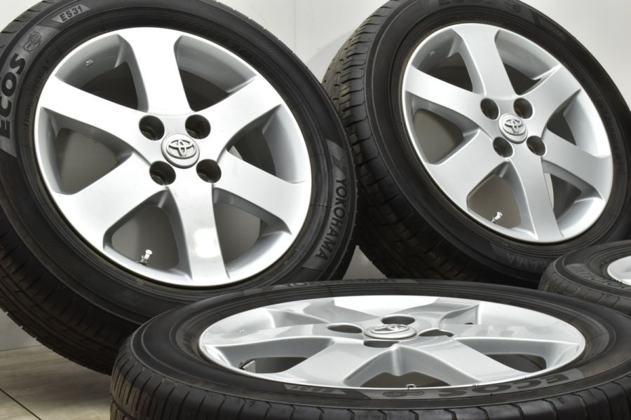 トヨタ スペイド 純正 15in 5.0J +39 PCD100 ヨコハマ エコス ES31 175/65R15 アクア ヴィッツ iQ ポルテ 流用  ノーマル戻し 中古 タイヤホイールセット | パーツ販売ナンバーワン