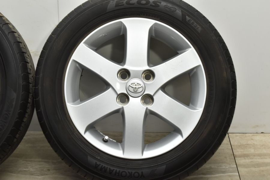 トヨタ スペイド 純正 15in 5.0J +39 PCD100 ヨコハマ エコス ES31 175/65R15 アクア ヴィッツ iQ ポルテ 流用  ノーマル戻し 中古 タイヤホイールセット | パーツ販売ナンバーワン