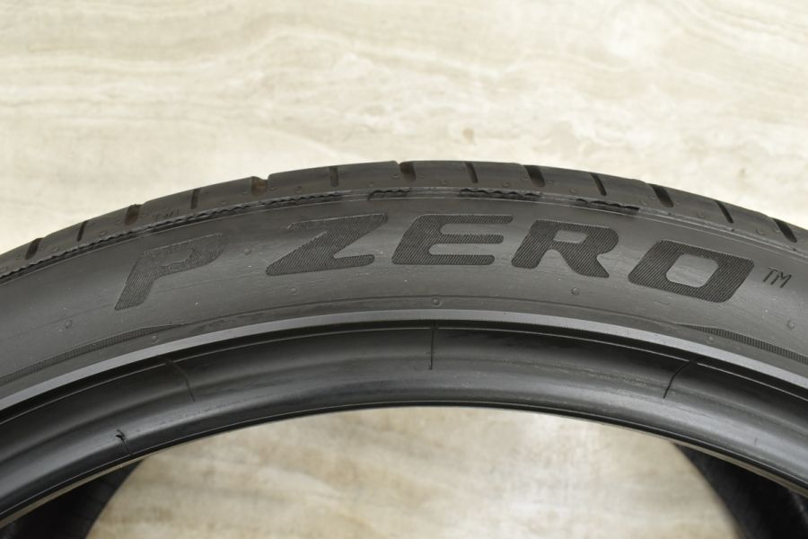 【程度良好品】ピレリ P ZERO PZ4 275/35R21 4本セット アウディ承認 AO A8 S8 RS6 RS7 275/35ZR21  希少サイズ ピーゼロ P-ZERO