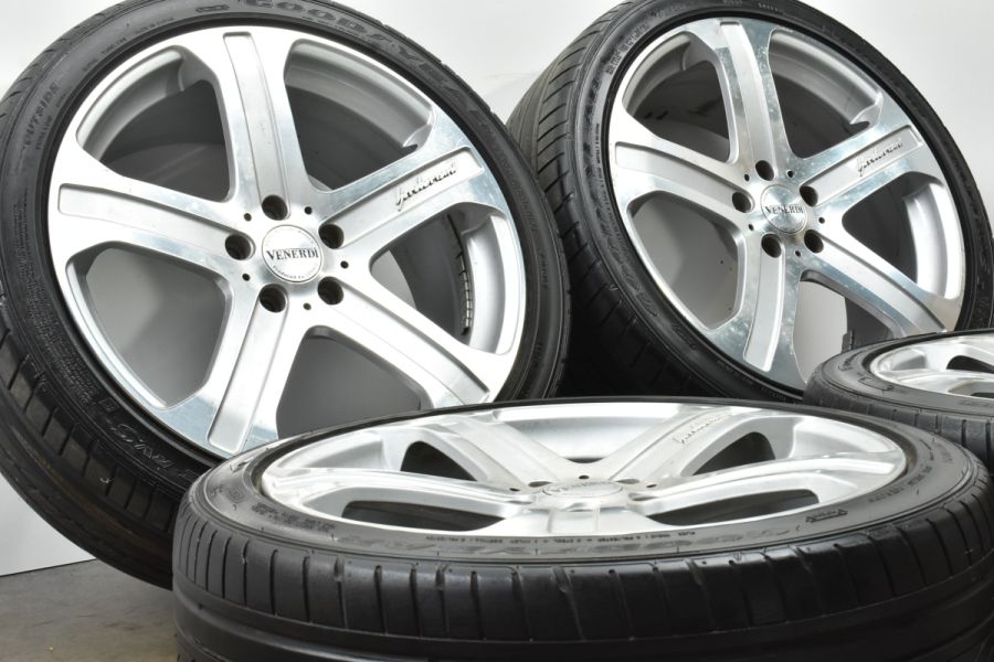 【特価品】ヴェネルディ エレボラーニ CL-205 19in 8J +45 PCD114.3 グッドイヤー イーグル RVS 245/40R19  アルファード スカイライン