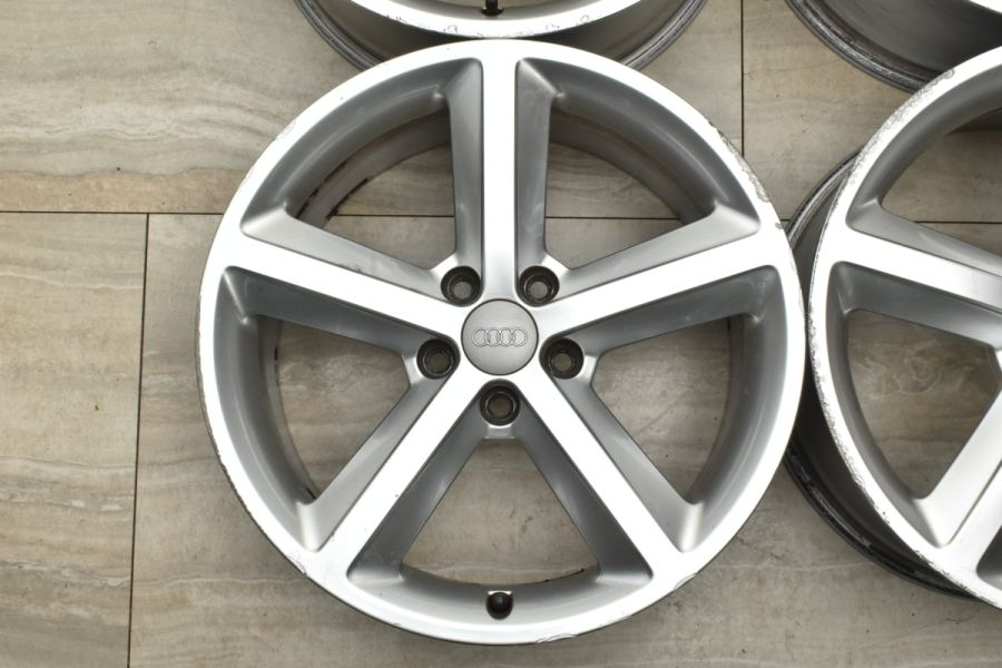 正規品】アウディ A4 Sライン 純正 18in 8J +47 PCD112 4本セット S4