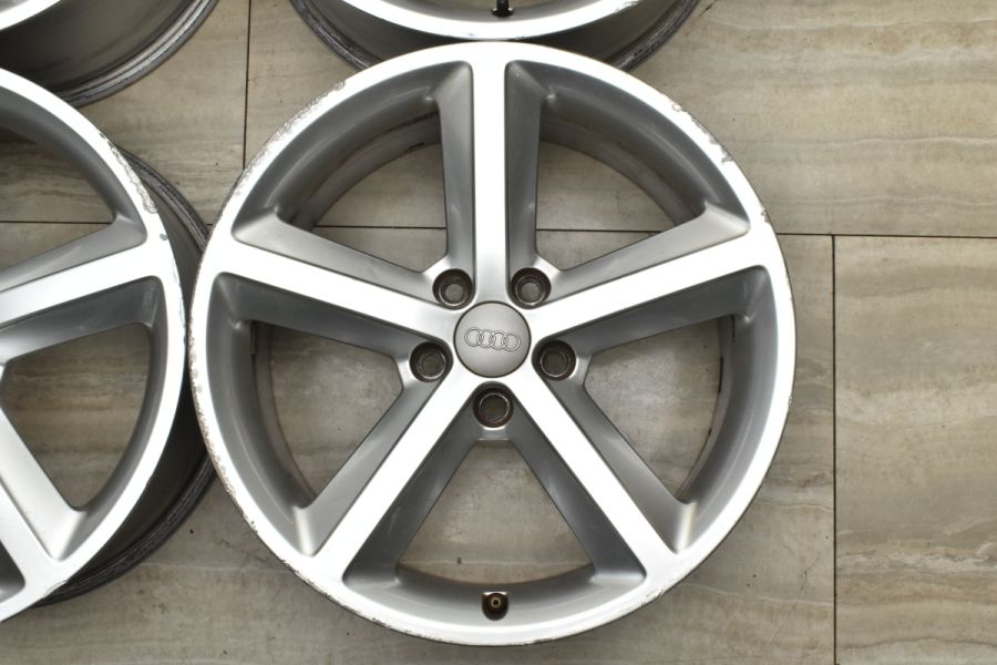 アウディ純正 AUDI A4 Sライン 純正18インチ　8J+47 112 5穴 正規品】アウディ A4 Sライン 純正 18in 8J +47 PCD112 4本セット S4