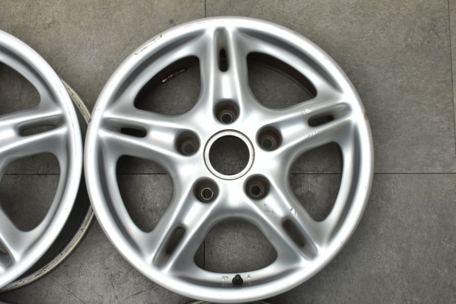 正規品】ポルシェ 986 ボクスター 純正 16in 6J +50 7J +40 PCD130 4本