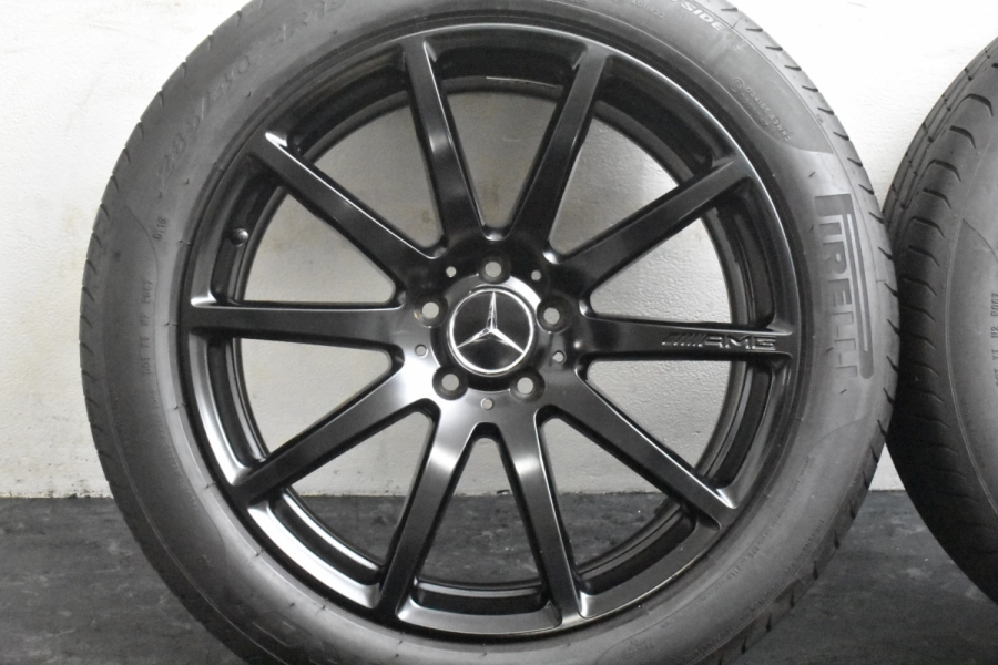 希少/正規品】メルセデスAMG W222 S63 純正 19in 8.5J/9.5J+39 PCD112