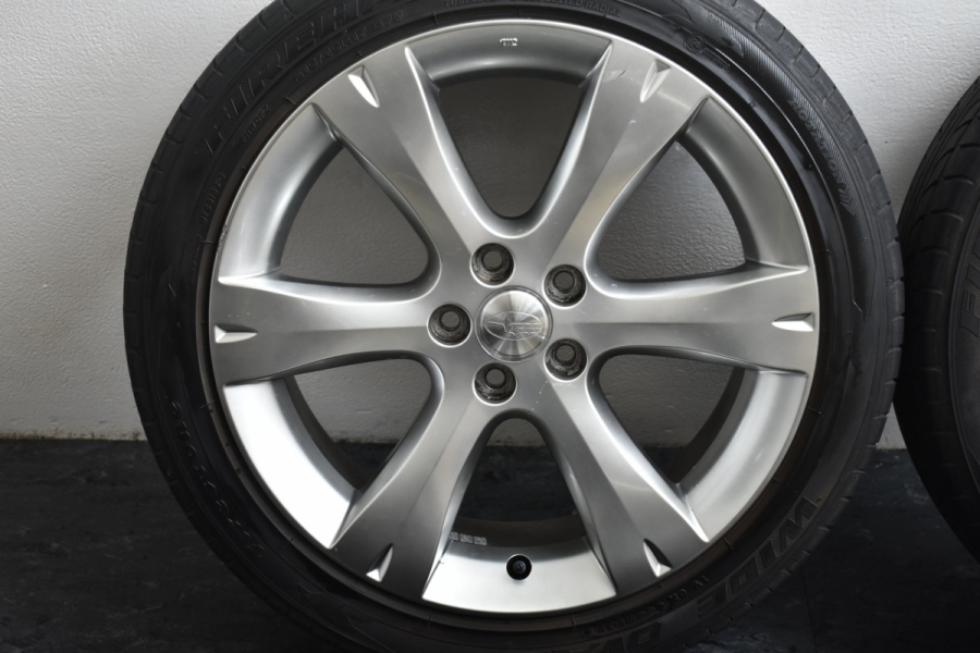 美品】SUBARU スバル BP5 レガシィ 後期 純正 17in 7J+55 PCD100