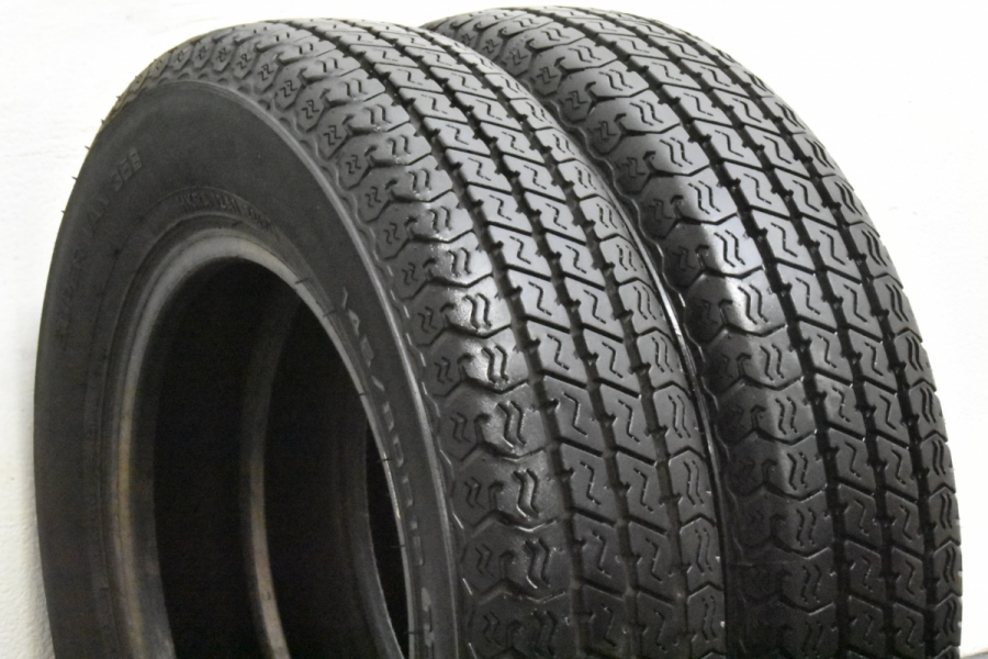 バリ溝 2019年製】ヨコハマ スーパーバン356 145/80R12 LT 2本 ライトトラック バモス N-VAN アクティ サンバー エブリイ  中古 タイヤのみ | パーツ販売ナンバーワン