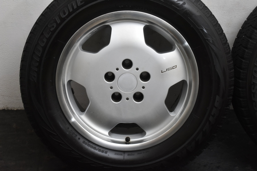 程度良好品】LISO 16in 7J +35 PCD114.3 ブリヂストン