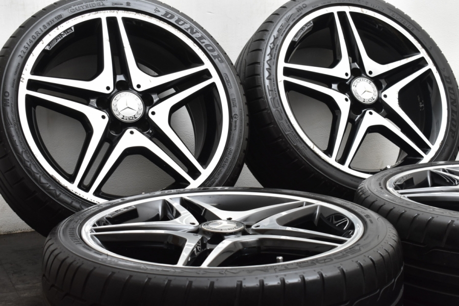 ベンツスタッドレスタイヤ、18インチ、aクラス.cクラス 正規品】メルセデスベンツ W176 Aクラス 純正 AMG 18in 7.5J +52
