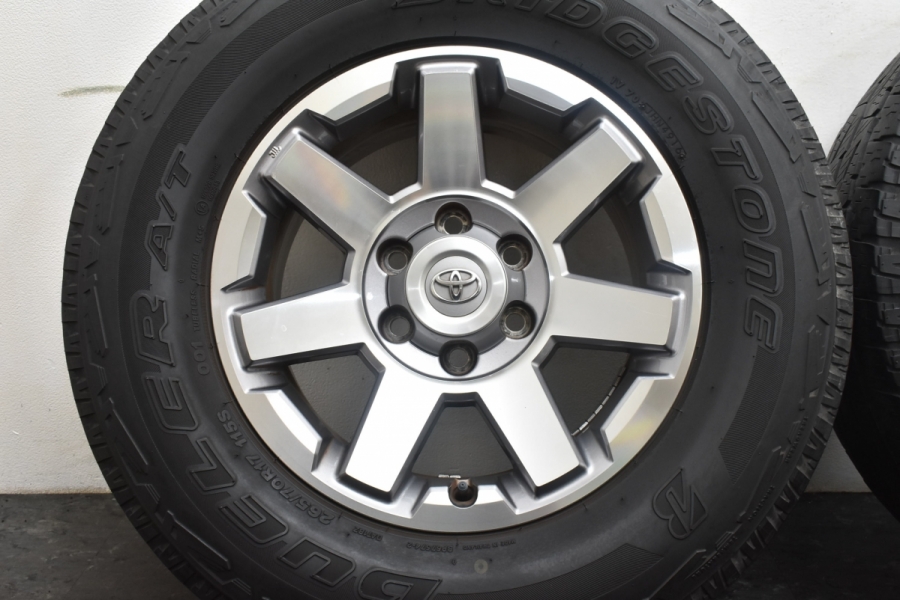 大特価】トヨタ FJクルーザー 純正 17in 7.5J +15 PCD139.7