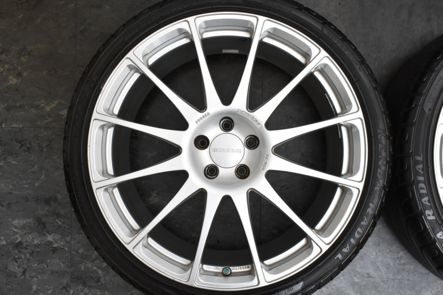 鍛造品】ブリヂストン プロドライブ GC-012L 19in 8.0J +50 PCD100 ケンダ カイザー 225/35ZR19 BRZ  インプレッサ 86 プリウス CT200h 中古 タイヤホイールセット | パーツ販売ナンバーワン