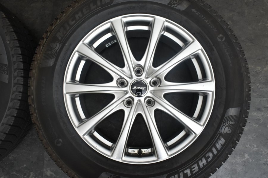 2019年製 バリ溝 美品】ホットスタッフ ボクサー 17in 7J +38 PCD114.3