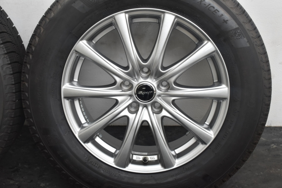 2019年製 バリ溝 美品】ホットスタッフ ボクサー 17in 7J +38 PCD114.3