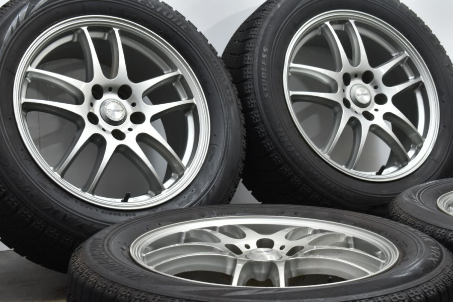 エスティマ オデッセイ等に】サイバー 17in 7J +48 PCD114.3