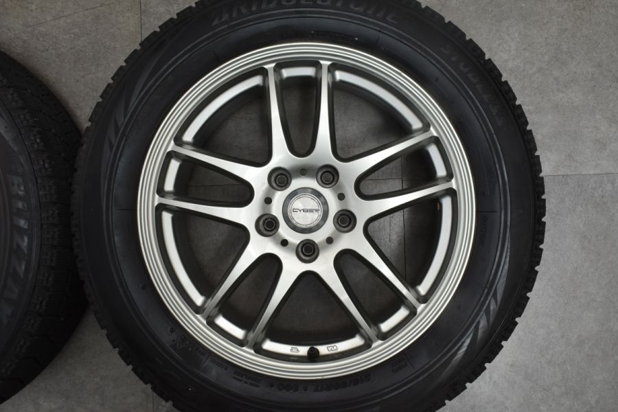 エスティマ オデッセイ等に】サイバー 17in 7J +48 PCD114.3