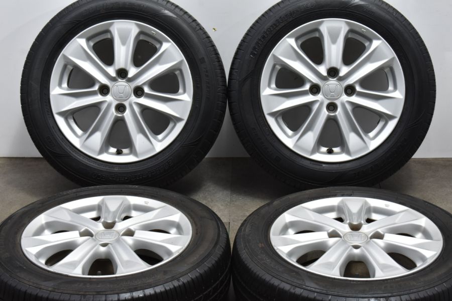 ホンダ フィット 純正 15in 5.5J +45 PCD100 グッドイヤー エフィシェントグリップエコ EG01 175/65R15 シャトル  インサイト 中古 タイヤホイールセット | パーツ販売ナンバーワン