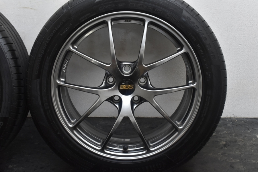 鍛造】BBS RI-A015 18in 8J+45 PCD112 フォルクスワーゲン ゴルフ