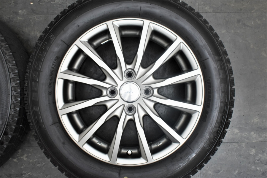 美品 9分山】レーベン BL1 15in 5.5J +43 PCD100 アイスエスポルテ 175