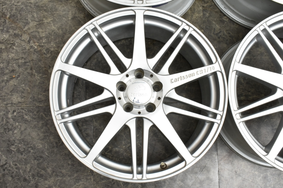 程度良好品】Carlsson カールソン CR1/10 19in 8.5J +43(実測