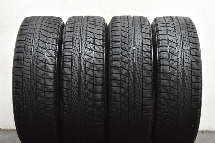 【美品バリ溝】プレンシア 14in 5.5J+42 PCD100 ブリヂストン ブリザック VRX 175/65R14 パッソ ヴィッツ フィット  キューブ ノート デミオ