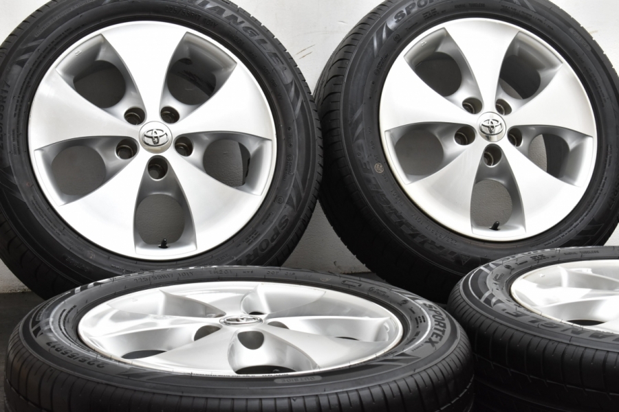10 アルファード後期純正ホイール トヨタ純正 225/55r17