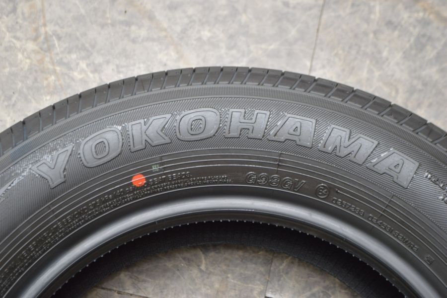 2023年　ヨコハマ　ジオランダーG98 225/65r17 送料込 2023年製 ヨコハマスタッドレス バリ溝 17インチ 114.3