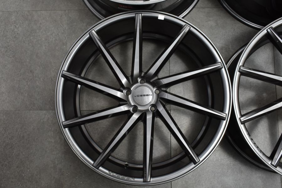マカン vossen cvt 22インチ ホイールセット 4本 展示品 美品】VOSSEN CVT 22in 9J +32 10.5J +42 PCD112 4本