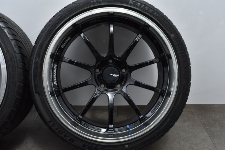 軽量 カスタム用に】ヨコハマ アドバンレーシング RS3 19in 8.5J +45 PCD114.3 セイバーリング ケンダ 245/35R19  RX-7 RX-8 クラウン 中古 タイヤホイールセット | パーツ販売ナンバーワン