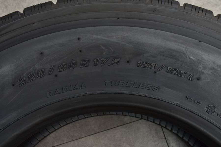 未使用品 2022年製】トーヨー Hyparadial M317Z 225/80R17.5 6本