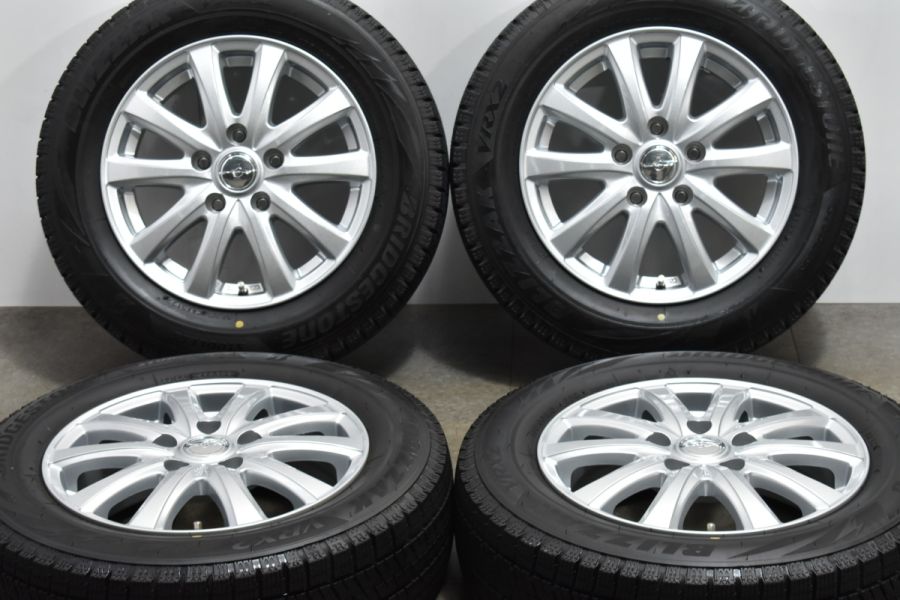 バリ溝】フリード スタッドレス&純正ホイール 15インチ ブリザックVRX2