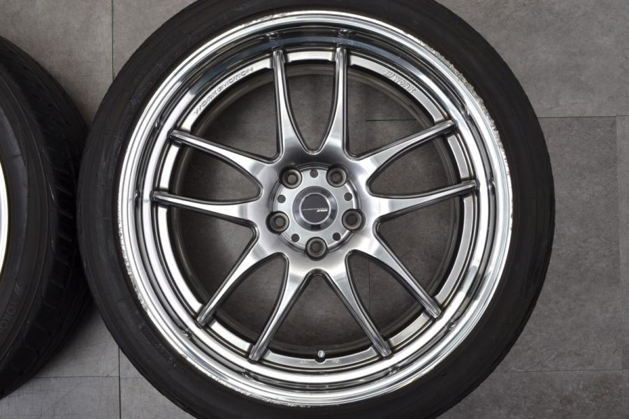 2ピース 深リム】ワークエモーション CR2P 20in 9J +38 PCD114.3