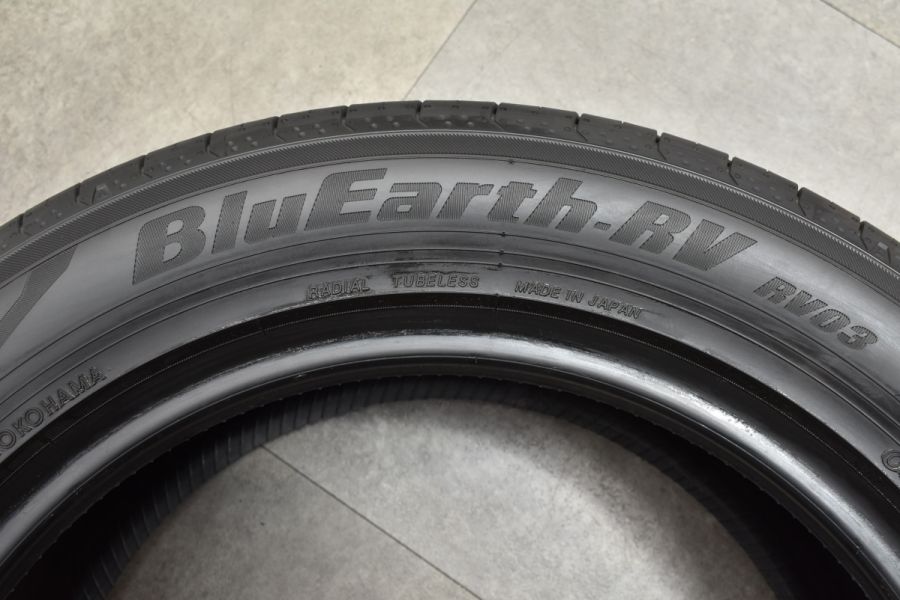 2023年製 バリ溝】ヨコハマ ブルーアース RV RV03 225/55R17 1本