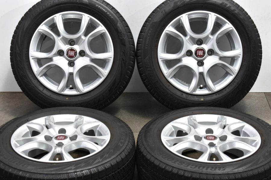 フィアット専用設計品】MAK トリノ 14in 5.5J +35 PCD98 ブリヂストン 