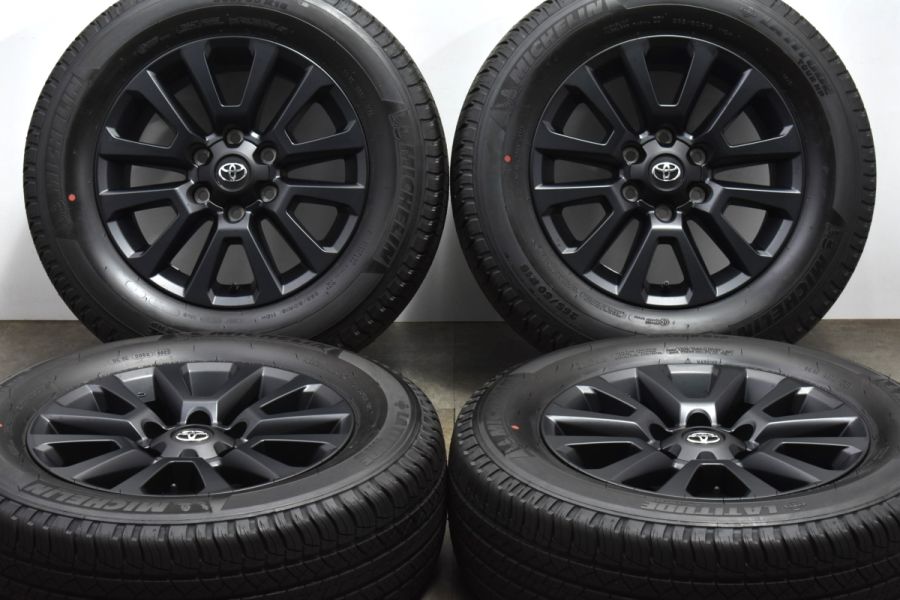 【美品】ミシュラン　タイヤM+S プラドマッドブラックエディション純正 美品】ミシュラン タイヤM+S プラドマッドブラックエディション