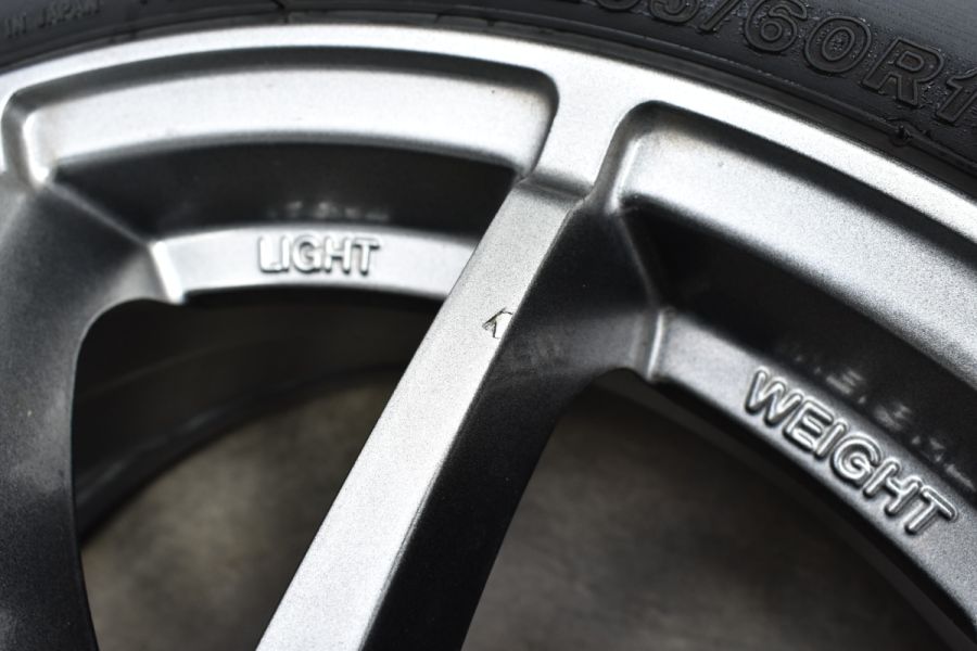 バリ溝品】GREEN TECH 16in 6.5J +38 PCD114.3 ブリヂストン