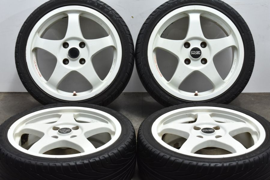 【希少品】OZレーシング クロノ 17in 6.5J +40 PCD114.3 ケンダ 205/40R17 Z27AG コルト ラリーアート  バージョンR DC2 インテグラ CRONO