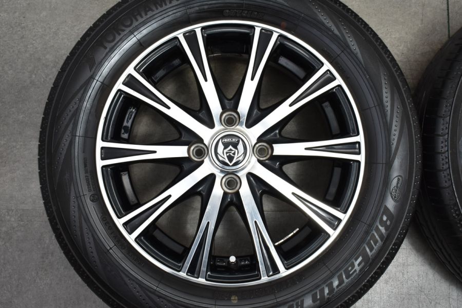 大特価】Weds ライツレー 15in 5.5J +50 PCD100 ヨコハマ ブルーアース RV-02CK 185/65R15 フリード アクア  ヤリス ノート デミオ 中古 タイヤホイールセット | パーツ販売ナンバーワン