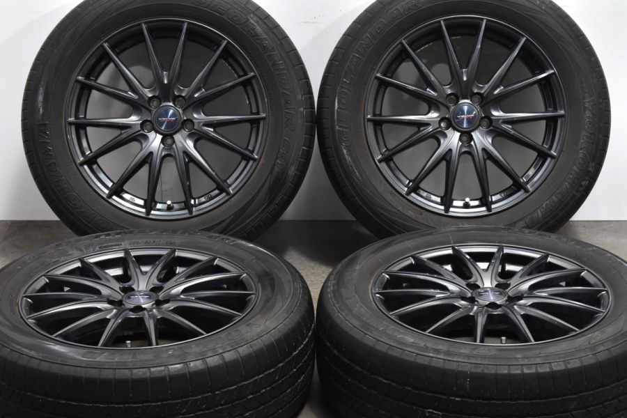 美品】Weds ヴェルヴァ スポルト2 17in 7J +53 PCD100 ヨコハマ ジオランダー G91 225/60R17 SJフォレスター XV  レガシィアウトバック 中古 タイヤホイールセット | パーツ販売ナンバーワン