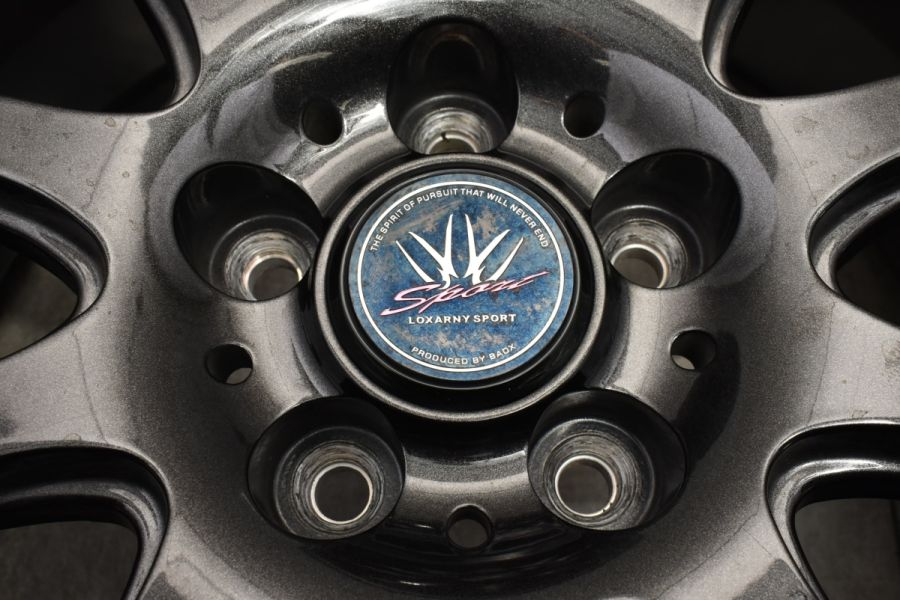 美品】ロクサーニスポーツ 16in 6.5J +48 PCD100 BF Goodrich