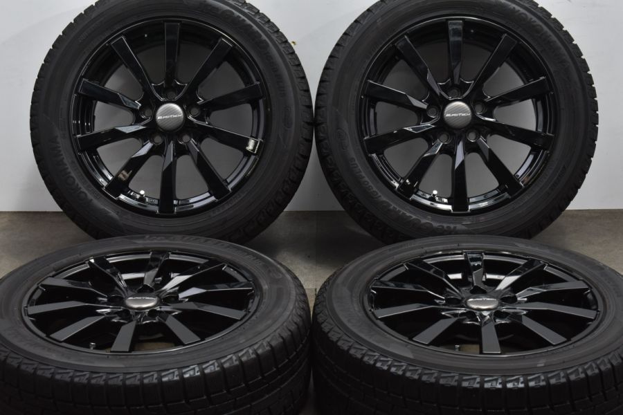 美品】ユーロテック 16in 6.5J +48 PCD108 ヨコハマ アイスガード iG50プラス 205/55R16 シトロエン C3 プジョー  2008 中古 スタッドレスタイヤホイールセット | パーツ販売ナンバーワン