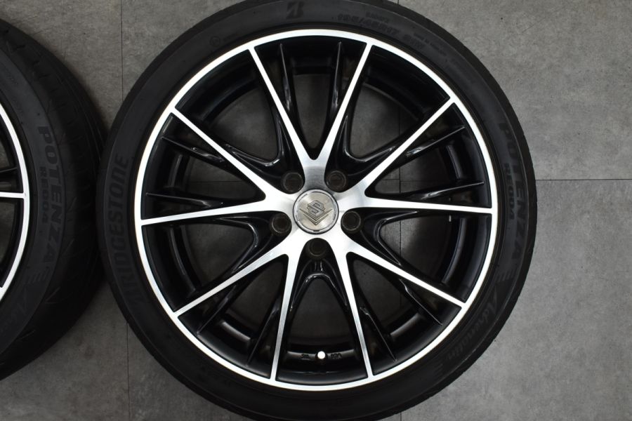 シュタイナー TX5 17in 7J +48 PCD100 ブリヂストン ポテンザ