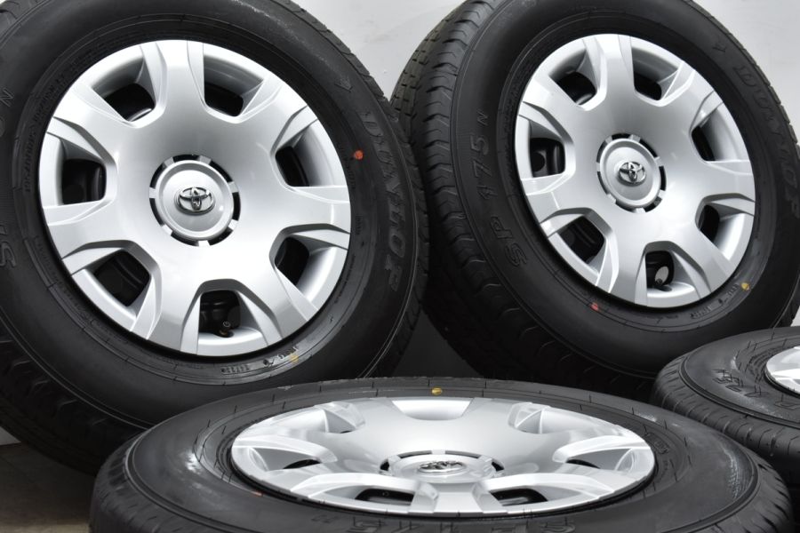 2023年製 新車外し】トヨタ 200 ハイエース 純正 15in 6J +35