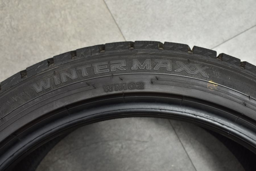 ダンロップ WINTER MAXX WM02 225/45R18 4本 8～9分溝 - タイヤ、ホイール