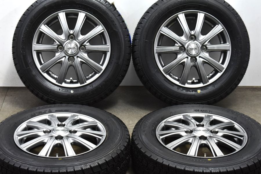 17インチ タイヤ・ホイールセット 4本・スタッドレス　バリ溝、室内保管 ホイール付きタイヤセット バリ溝