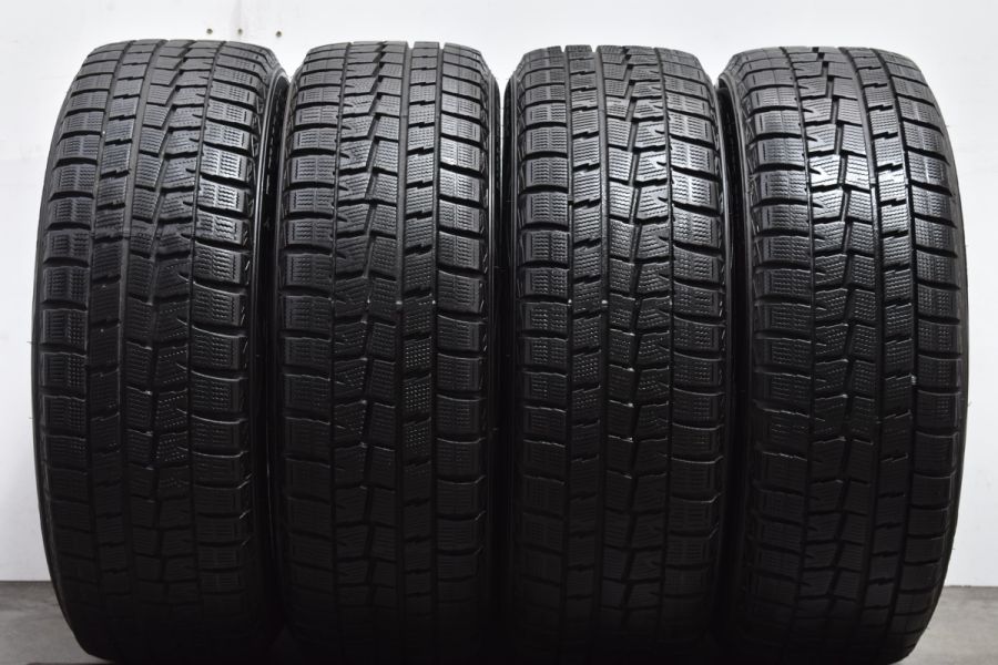 【良好品】トヨタ 50 エスティマ 純正 17in 7J +50 PCD114.3 ダンロップ ウインターマックス WM01 215/55R17  C-HR ノア ヴォクシー