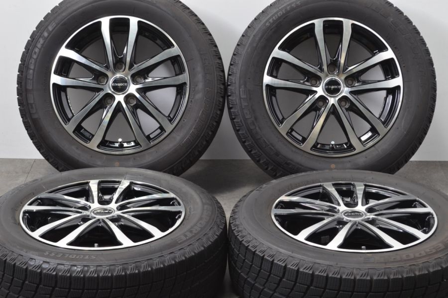 【ミニバンサイズ】e:vance 15in 6J +53 PCD114.3 アイスエスポルテ 195/65R15 ノア ヴォクシー エスクァイア  ステップワゴン プレマシー